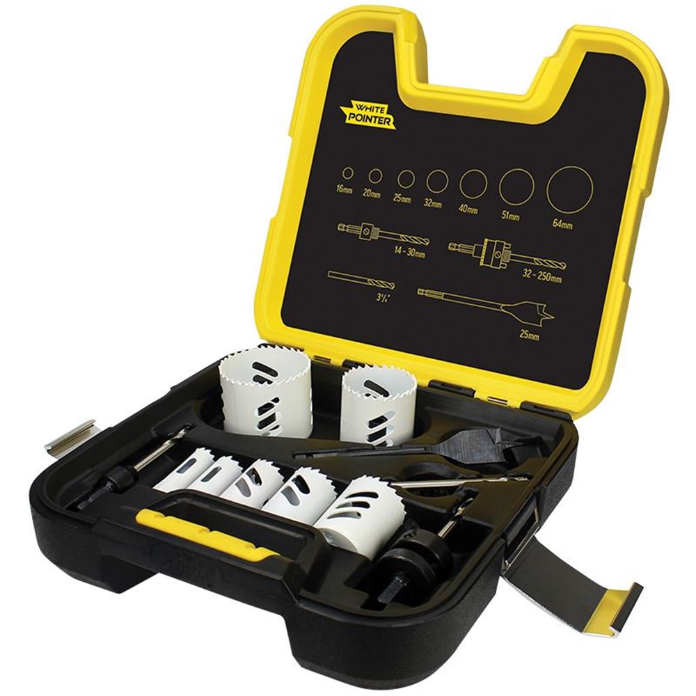 ALPHA HOLESAW KIT 11 PCE - ELECTRICIAN